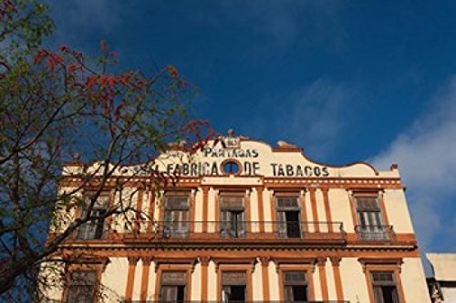 Posterazzi Cuba Havana Partagas cigar factory Poster Print by Walter Bibikow, (37 x 25)
