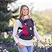 LÍLLÉbaby Complete Airflow Six-Position Baby Carrier, Charcoal/Berry