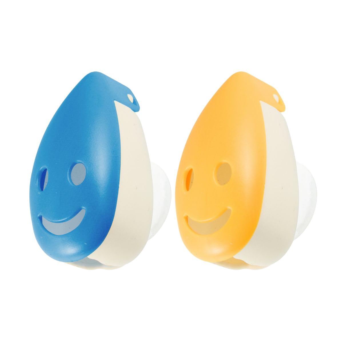 Fackelmann 61166 2 Toothbrush Holder, PVC, multicoloured, 10 x 55 x 7 cm