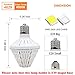 35W New Sunshine LED Corn Light Bulb for Indoor Outdoor Large Area -E39 4629Lm 4000K Pure White，for Street Lamp Gymnasium Garage Factory Warehouse High Bay Barn Porch Backyard Garden Super Bright