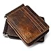 Badiya Men's Bifold Money Clip Wallet Vintage Genuine Leather Slim Card Holders