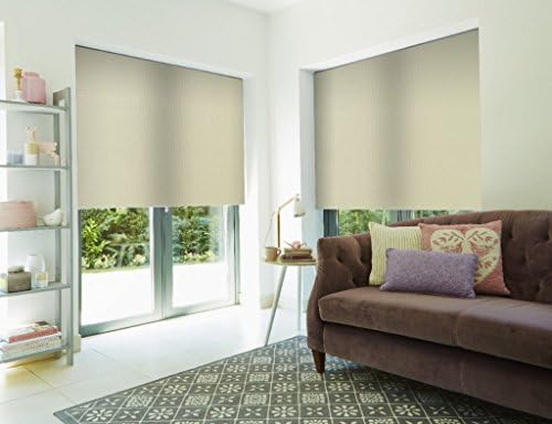 Roller Shade Blind For Window By PeakHut: Stylish Vertical Curtain In 3 Designs – Bamboo Zebra Roller Shade, Blackout Roller Shade And MatSun Roller Shade (39x72 Inch, Mastun-V01)