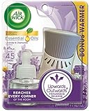 Air Wick plug in Scented Oil, Starter Kit, Lavender & Chamomile 1ct, Essential Oils, Air Freshener