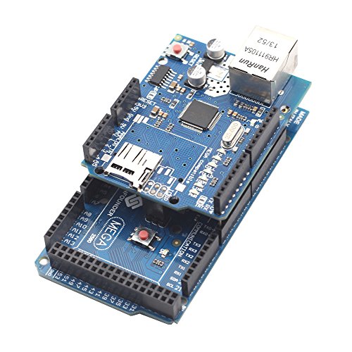 image for Ethernet Shield W5100 Mega2560 - SunFounder Mega 2560 R3 + W5100 Netwo