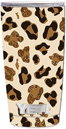leopard print yeti tumbler