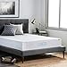 LUCID 10 Inch 2019 Gel Memory Foam Mattress - Firm Feel - CertiPUR-US Certified - 10-Year Warranty - King
