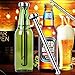 Beer Chillers, Stainless Steel Beer Bottle Chiller Cooling Sticks, Keep Bottled Drinks Cold, 2 Piece Beer Gift Set for Men Dad