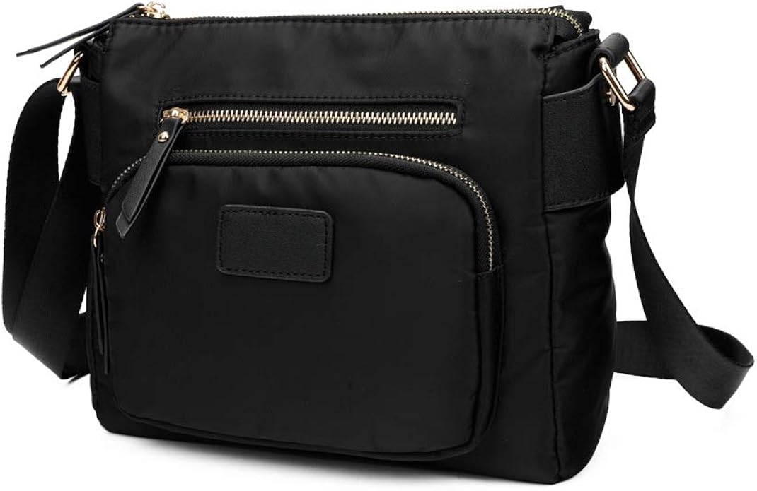 Classic Women's Travel Purse Ladies Shoulder Cross Body Bag with Long