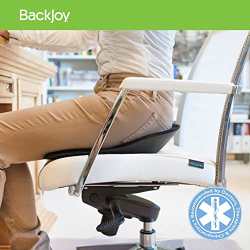 BackJoy Posture Seat Pad Ergonomic Pressure Relief, Hip & Pelvic