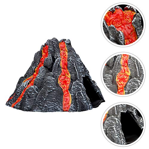 TOYANDONA Volcano Model Dinosaur Toys Volcano Dinosaur Playset Erupting