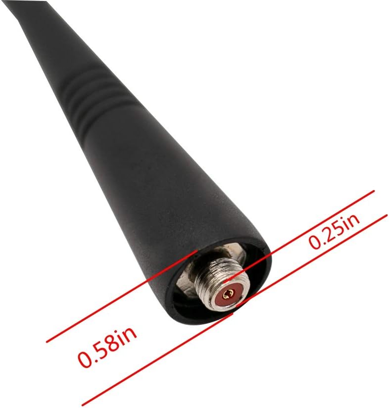JEUYOEDE 806-941MHz SMA-F Stubby Antenna for Motorola XTS5000 XTS2500 XTS3000 Two Way Radio - 2 Packs: Home Audio & Theater