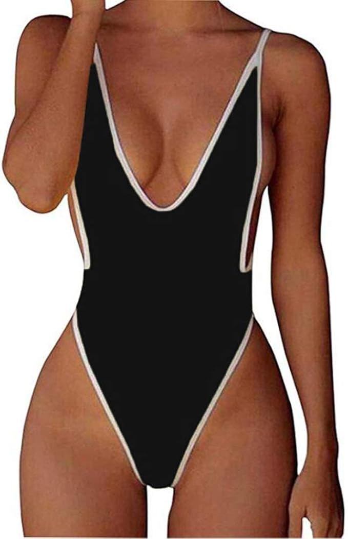 one piece swimwear thong