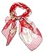 Bear Motion Collection - Womens 100% Silk Scarf with Butterfly Design (Medium (64