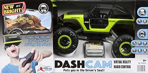 remote control car with vr headset