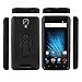 Blu Vivo XL2 Kickstand Case/Blu Vivo XL 2 Case/Vivo XL2 Case (V0070UU) Cellphone Case, Tough Hybrid Armor Shockproof Dual Layer Drop Protection Kickstand Case Cover Case (HD Black on Black)