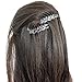 Camila Paris French Side Comb Small Rounded, Set of 2 Tortoise Shell, Strong Hold Grip Hair Clips for Women, No Slip and Durable Styling Girls Hair Accessories, Made in France Tortoise (Clear)