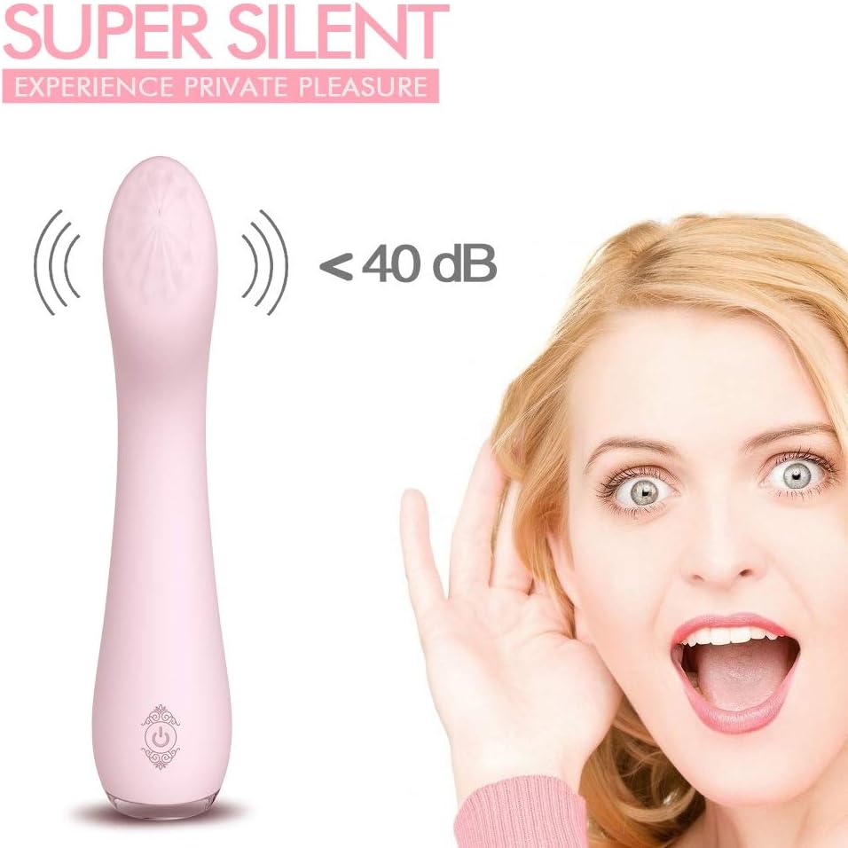 Caobodong0758 Real 9 Speeds Strongly T-hrusting R-otating Uograded G Spotter Dido Rabbit Toy for Women&Couples Waterproof&Whisper Quiet - Warm Pink caobodong0758