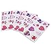 Omgouue 144 Colorful Valentine's Day Heart Tattoo Party Favors - Temporary TATTOOS/12 Sheets/Teacher's Prizes Party Supplies