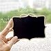 Efoxmoko 12 Mini Hanging Chalkboards Signs with Pen, Bigger Size 6.3 x 4.72 Inch, Small Blackboard Label for Party Wedding, Door Hanger Sign, Mini Chalk Signs, Decorative Chalkboard Tags with String