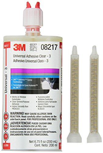 3M 08217 Clear Universal 3 Minutes Adhesive - 200 ml