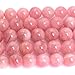 JOE FOREMAN 10mm Madagascar Rose Quartz Crystal Beads for Jewelry Making Natural Gemstone Semi Precious Round Grade 15