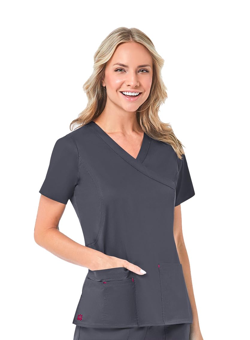 Maevn Women's Blossom Mock Wrap