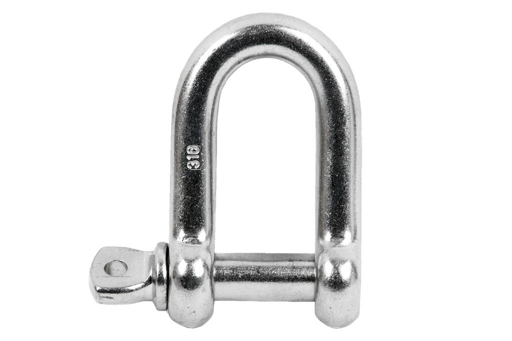 CoFan 18002216 – Straight Shackle Galvanised Zinc, M-38)
