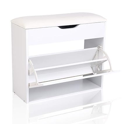 Regale & Aufbewahrungen Schuhschrank Schuhtruhe Schuhkommode Schuhregal