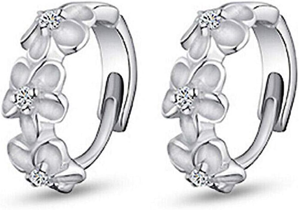 Earring Flower Earring Men 925 Sterling Silver Jewelry Women Earings