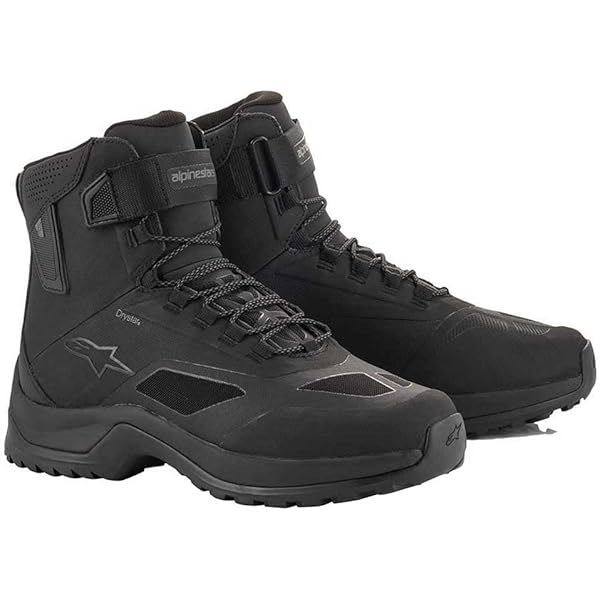 バイクウェア・装備 alpinestars waterproof riding shoes Alpinestars J-6 WP Women's Riding Shoes - RevZilla