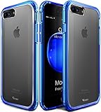 iPhone 8 plus case, iPhone 7 plus case, Yesgo Slim Fit Soft TPU Hard PC Cover Ultra Thin Anti-Scratch Heavy Duty Protection Lightweight Case for Apple iPhone 8 plus & iphone 7 plus - Matte Blue