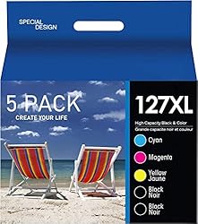 MCYCOLOR 127XL Ink Cartridge Remanufactured for 127