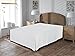 Utopia Bedding Bed Skirt Hotel Quality - Iron Easy - Quadruple Pleated - Wrinkle and Fade Resistant (Twin, White)