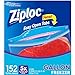 Ziploc Double Zipper Freezer Gallon Bags, Total: 152 Bags (4 X 38 Count) primary