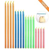 16PCS Bag Sealing Chip Clips Sticks, YourFun Food Fresh Keeping Premium Bag clips,4 Sizes Length Airtight Bag Sealers Sticks Reusable & Eco-Friendly for Kitchen & Pet Food Storage