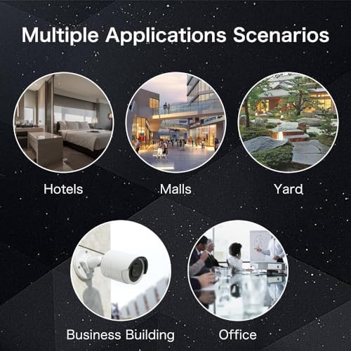 Davuaz 1 in 3 Outputs 1000Mbps PoE+ Outdoor Gigabit PoE Extender, Up to 30W, IEEE802.3af/at Compatible, IP66 Waterproof, Extends Extra 100m, Plug & Play