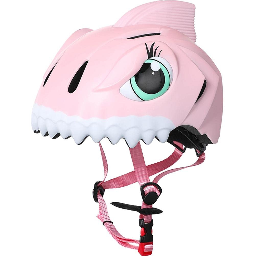 Ububiko Kid'S Helmet, 3D Shark Shape Girls Boys Child Helmet Anti-Shock For Multi-Sport Cycling Skate Roller Scooter Skateboard