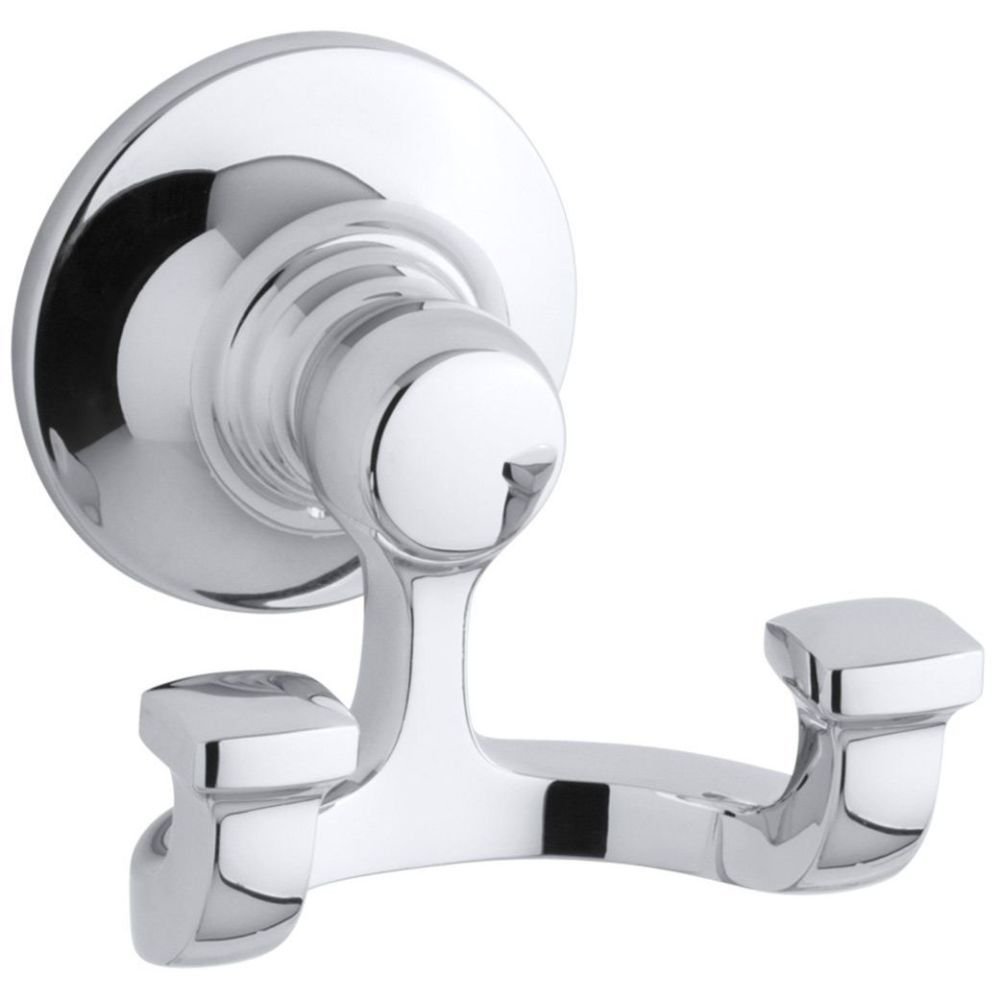 KOHLER K-11414-CP Bancroft Robe Hook, Polished Chrome
