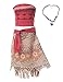 Muababy Moana Girls Adventure Outfit Cosplay Costume Skirt Set With Necklace