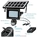 KKmoon Solar Floodlight Camera & light with 40 IR LEDS 720P HD CCTV Security Camera DVR Recorder PIR Motion Detection Solar Energy Charge Support PC-CAM TF Card