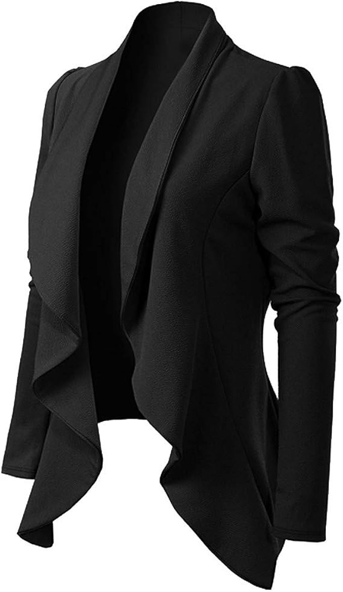 black formal coat for ladies