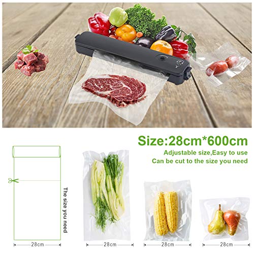 Vakuumiergerät Profi- Folienrolle, 3 Rollen Vakuumierbeutel Folienrollen BPA-Frei für alle Vakuumierer and Sous Vide – Bild 6