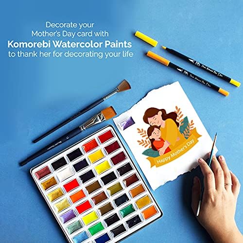 Watercolor art set with vibrant colors by High Mozart, priced between $28.99 and $24.99 as of August 9, 2023.