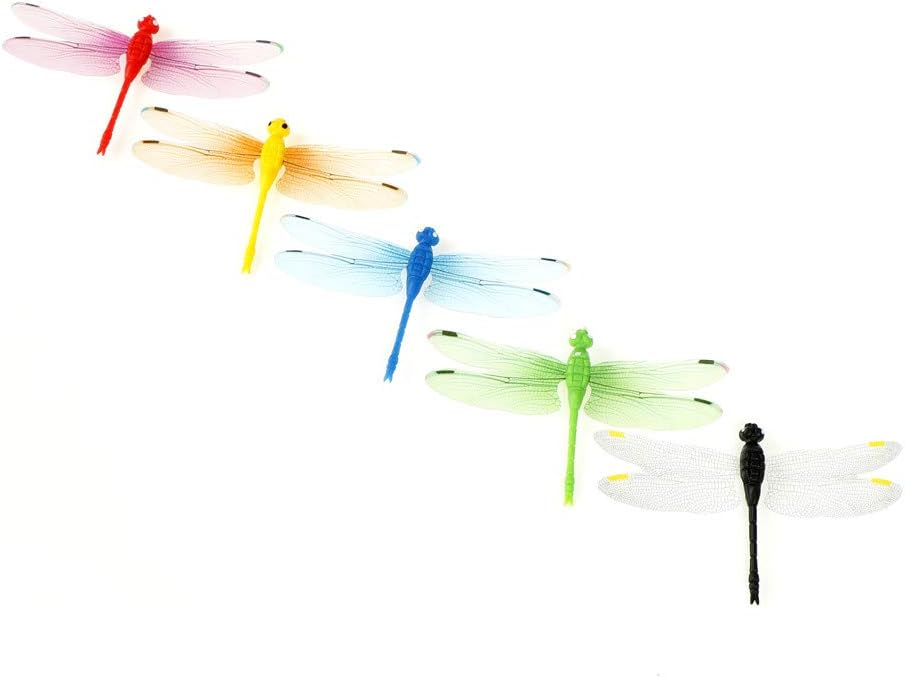 Fridge Magnets - 5pcs 3d Artificial Dragonflies Luminous Fridge Magnet 9 5cm Wedding Decoration - Milk Valentines Europe List Food Ultra Educational Animals Donuts Souvenirs Large Extrapin