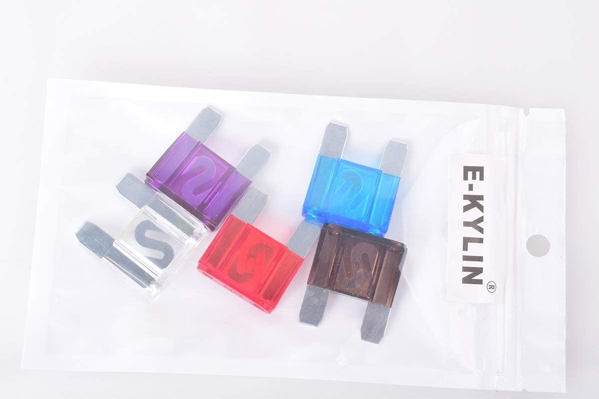 Amazon 大きいサイズ 車 Maxiヒューズ ブレード 平型ヒューズ セット 5個入り 100a 80a 70a 60a 50a フューズ 交換 ボックス ヒューズホルダー ボックス 車 バイク