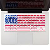 Kuzy - Stickers USA Flag Keyboard Skin for MacBook Pro 13