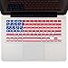 Kuzy Stickers USA Flag Keyboard Skin for MacBook Pro 13
