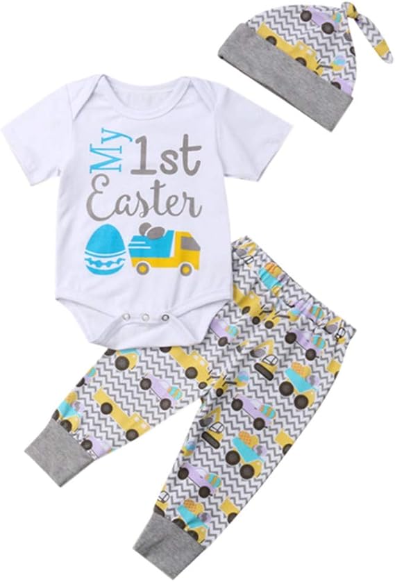 my 1st easter outfit boy