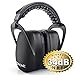 Sumsonic Safety Ear Muffs Shooters Hearing Protection with Folding Padded Head Band and Comfortable Ear Cups, Adjustable To Fit Any Sizes