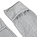 Woombie Convertible Leggies, Heather Gray, 14-19 Pounds/Big Baby